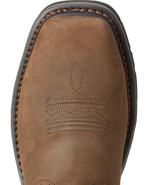 Image #4 - Ariat Men's Brown Sierra Delta H20 Work Boots - Steel Toe , , hi-res