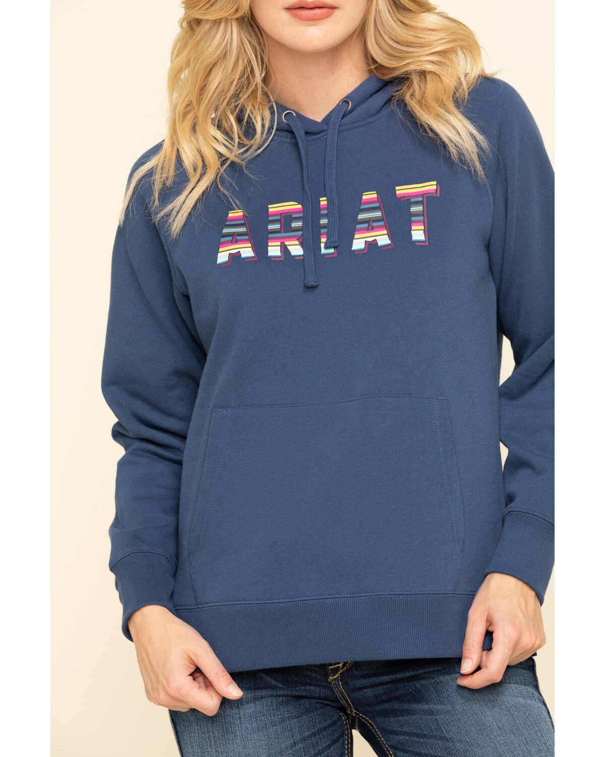 marine blue hoodie