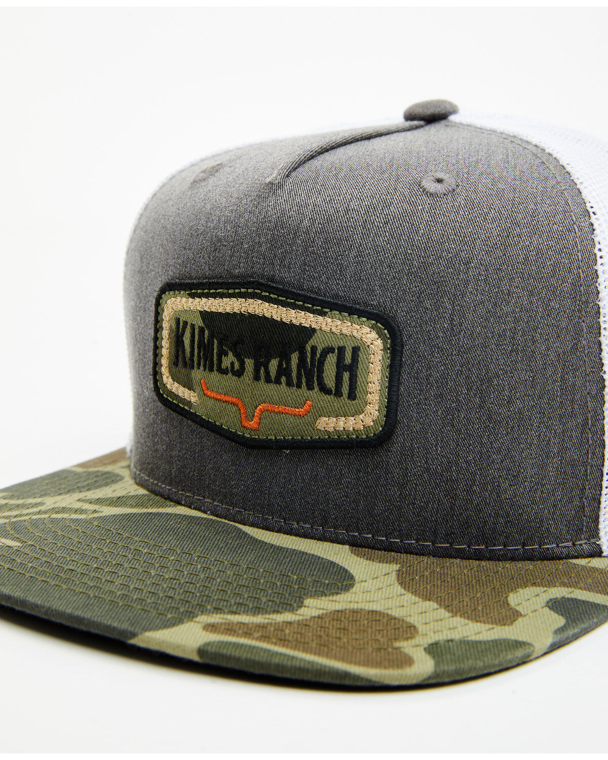 Image #2 - Kimes Ranch Men's Dodson Trucker Cap, Charcoal, hi-res