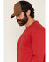 Image #3 - Ariat Men's Rebar Workman Reflective Flag Long Sleeve T-Shirt, Red, hi-res