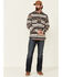 Image #2 - North River Men's Oatmeal Lake Striped Long Sleeve Western Flannel Shirt, Oatmeal, hi-res