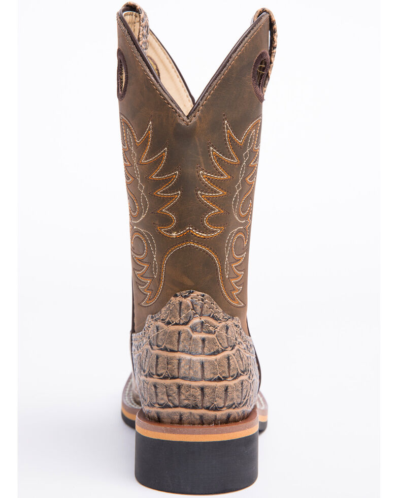 gator square toe boots