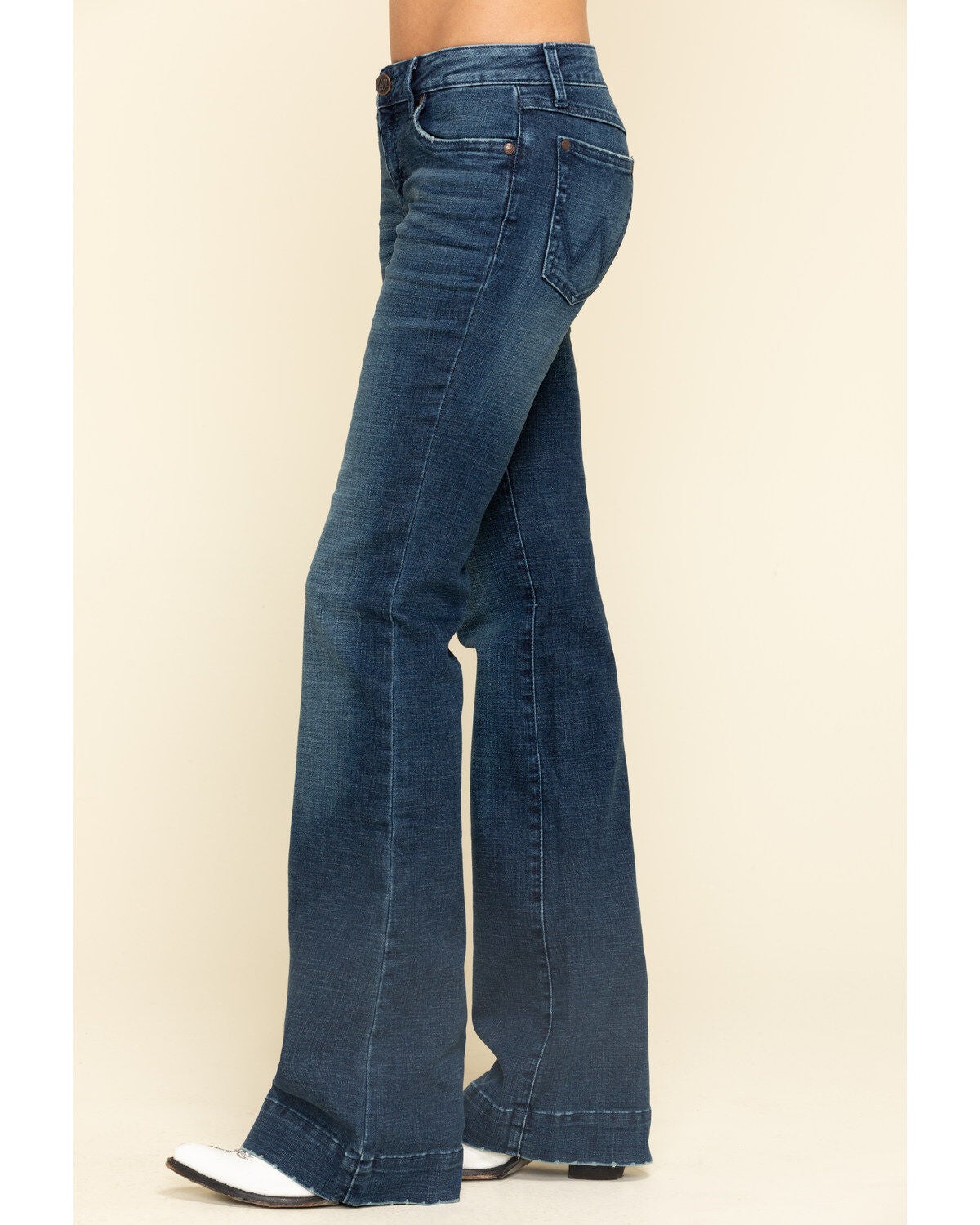 Image #3 - Wrangler Retro Women's Sophia Mae Trouser, Blue, hi-res