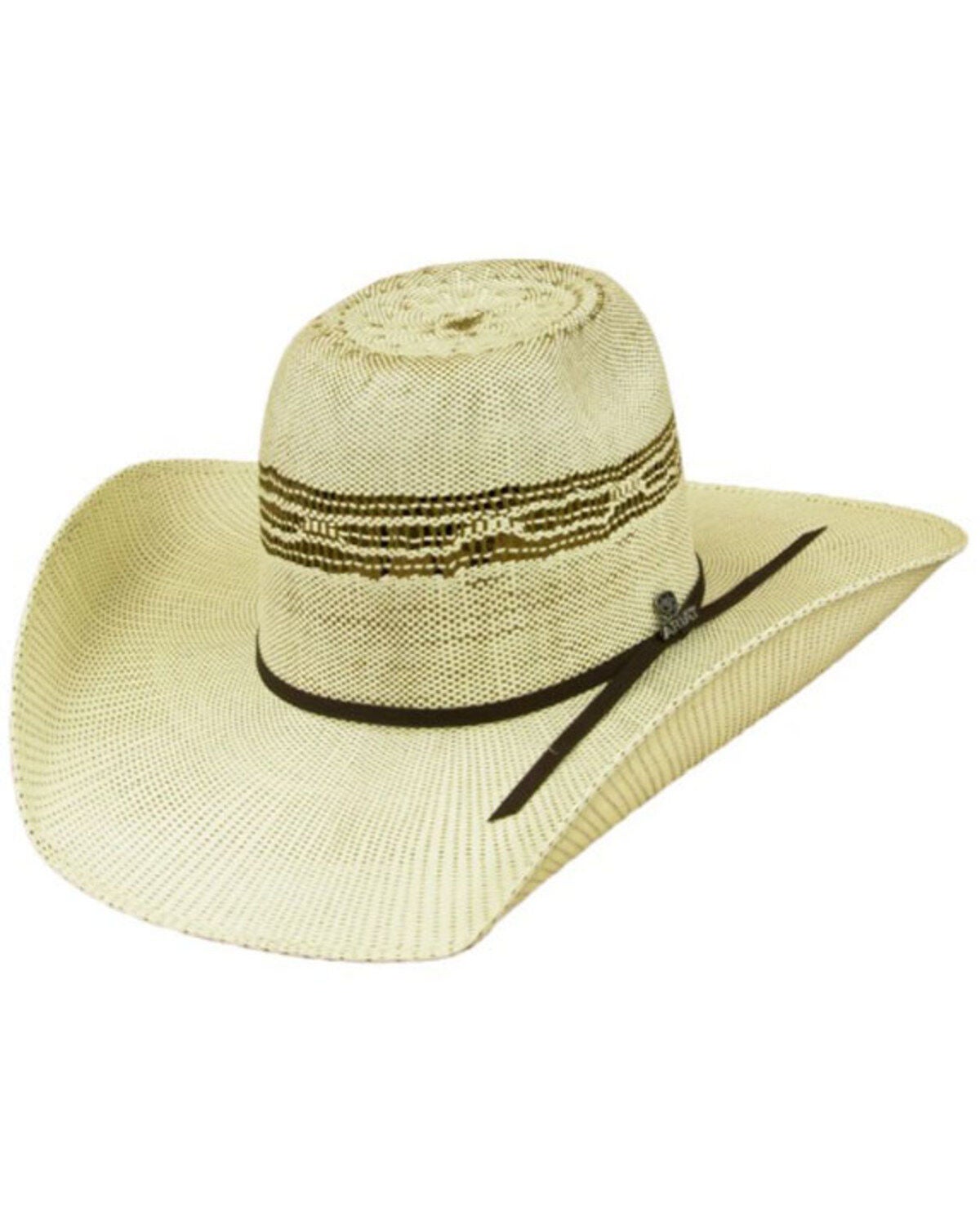 Ariat Tonal Straw Cowboy Hat, Multi, hi-res