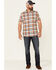Pendleton Men's Truman Large Multi Plaid Print Short Sleeve Button Down Western Shirt , Multi, hi-res