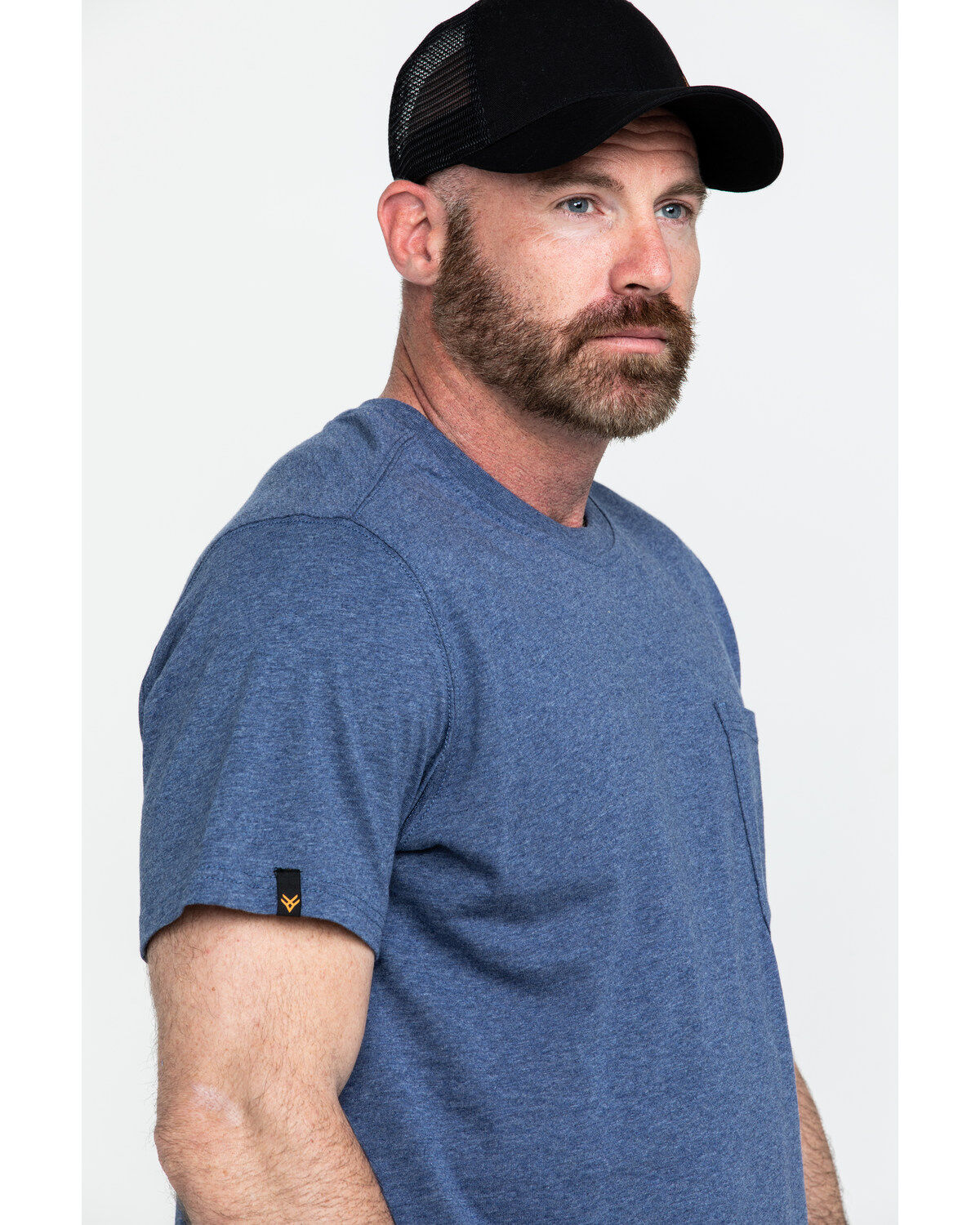 Image #3 - Hawx Men's Pocket Crew Short Sleeve Work T-Shirt - Tall, , hi-res