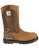 Image #2 - Carhartt Men's Heritage 11" Waterproof Wellington Work Boots - Steel Toe, Bison, hi-res