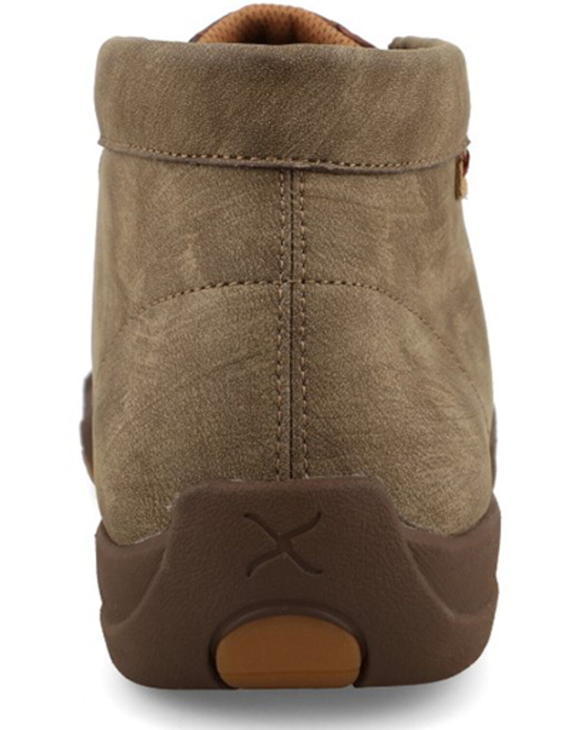 Image #5 - Twisted X Men's Exotic Seabass Chukka UltraLite X™ Driving Shoes - Moc Toe, Tan, hi-res