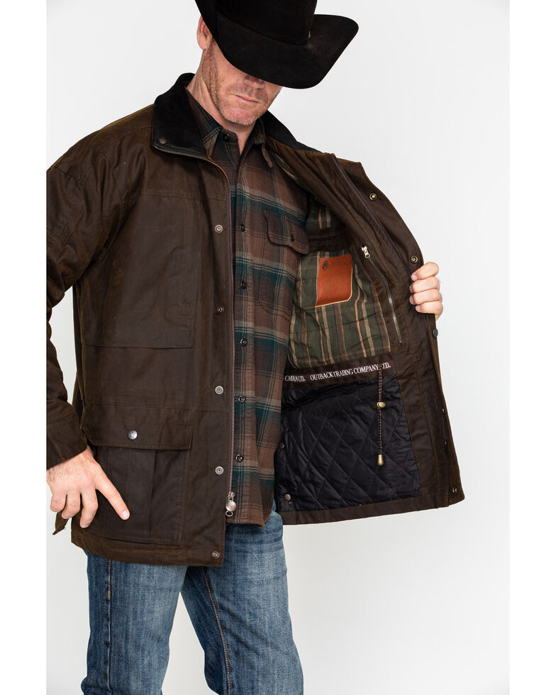 Outback Trading Men S Oilskin Deer Hunter Jacket Boot Barn