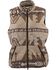 Image #1 - Outback Trading Co Women's Rosalie Southwestern Print Zip-Up Vest - Plus, Cream, hi-res