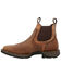 Image #3 - Durango Men's Red Dirt Label Casual Chelsea Boots - Broad Square Toe, Tan, hi-res