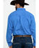 Image #2 - George Strait by Wrangler Men's Royal Blue Geo Print Long Sleeve Western Shirt , , hi-res