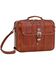 Image #1 - American West Leather Laptop Briefcase, Mocha, hi-res
