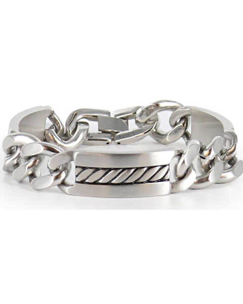Cody James Men's Silver Chain Bracelet, Silver, hi-res