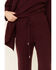 Image #4 - Free People Women's Around The Clock Jogger Sweatpants, Wine, hi-res