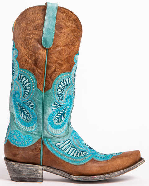 Image #2 - Old Gringo Women's Boot Barn Exclusive Bell Embroidered Western Boots - Snip Toe, , hi-res