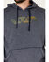 Tin Haul Men's Geometric Abstract Logo Hooded Sweatshirt , Blue, hi-res