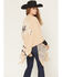 Image #4 - Idyllwind Women's Meadowlark Cozy Shawl Sweater, Khaki, hi-res