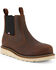 Image #1 - US Boot Men's Logan 6" Chelsea Work Boots - Composite Toe, Brown, hi-res