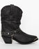 Image #7 - Shyanne Women's Tammye Slouch Harness Fashion Boots - Pointed Toe, Black, hi-res