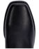 Dingo Rev Up Zipper Motorcycle Boots - Square Toe, Black, hi-res