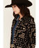Image #2 - Outback Trading Co Women's Bandana Print Fleece Button-Down Western Shirt, Black, hi-res