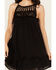 Image #3 - Cleobella Women's Gia Mini Dress, Black, hi-res