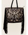 Image #2 - Shyanne Women's Velvet Embroidered Beaded & Fringe Tote, Black, hi-res