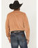 Image #4 - Wrangler Retro Men's Solid Corduroy Long Sleeve Snap Western Shirt, Tan, hi-res