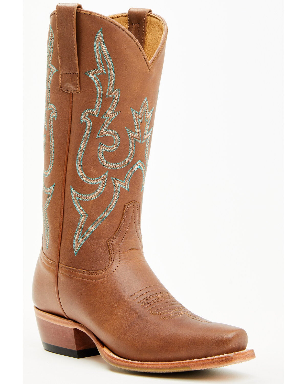Macie Bean Women's Nice Lady Performance Western Boots - Square Toe, Brown, hi-res