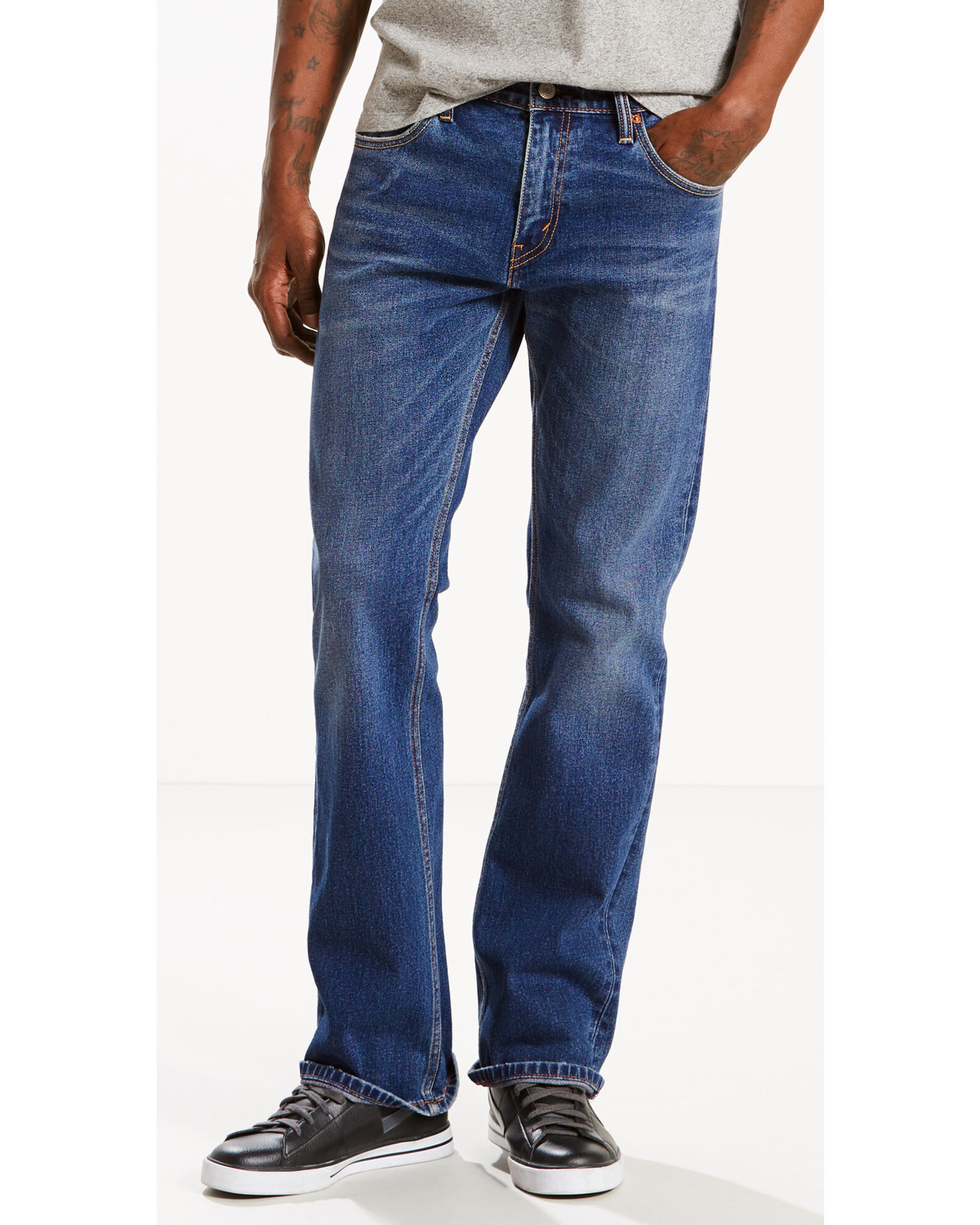Levis 527 indigo black shop