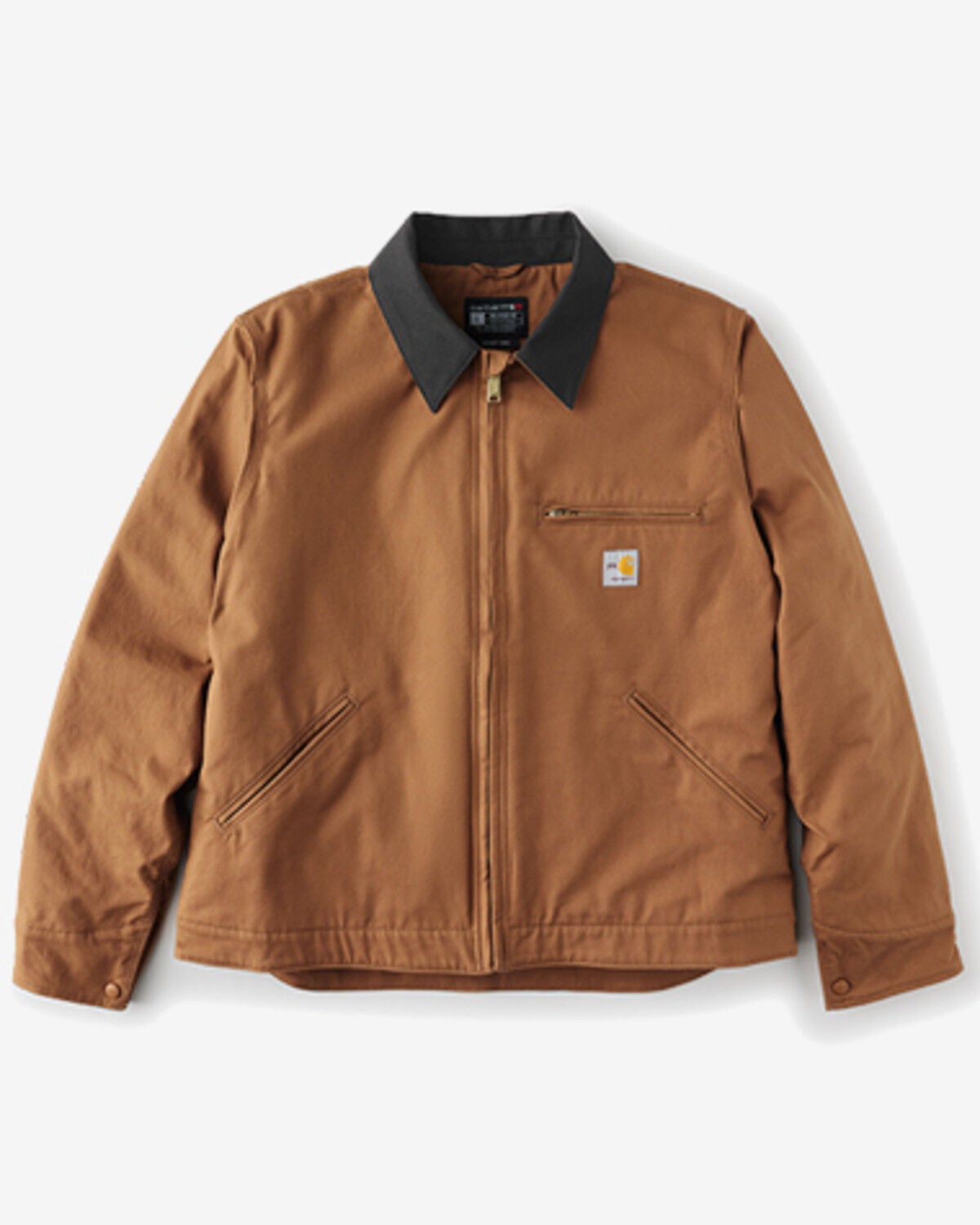 Image #3 - Carhartt Men's.FR Rigby Detroit Jacket, Brown, hi-res