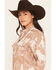 Image #2 - Wrangler Retro Women's Running Horses Long Sleeve Snap Boyfriend Shirt, Brown, hi-res