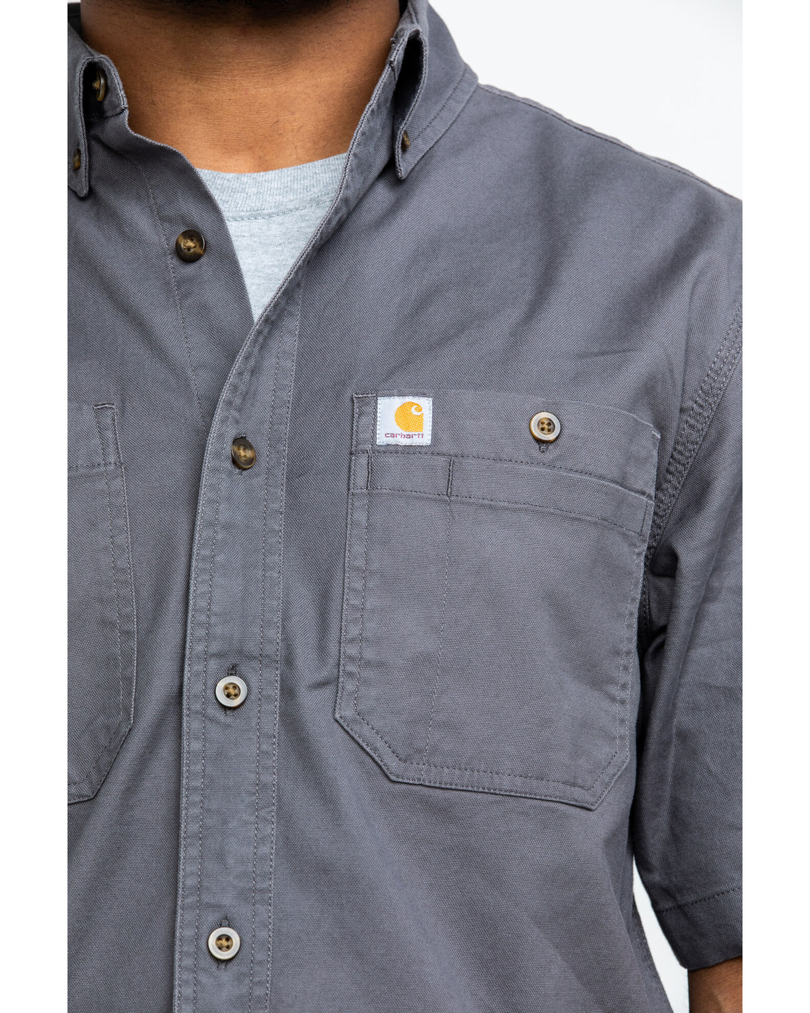 Carhartt Men s Rugged Flex Rigby Short Sleeve Work Shirt