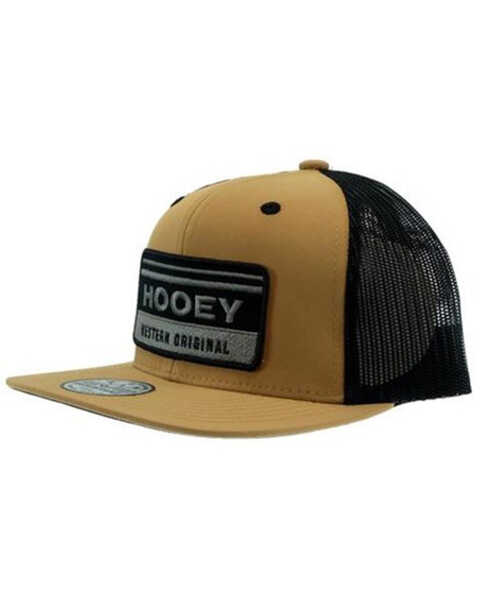 Hooey Men's Horizon Mesh Back Baseball Cap, Tan, hi-res
