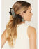 Image #1 - Idyllwind Women's Riverbend Inlay Metal Claw Clip, Silver, hi-res