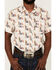 Image #3 - Rock & Roll Denim Men's Desert Conversational Print Short Sleeve Snap Western Shirt, Natural, hi-res