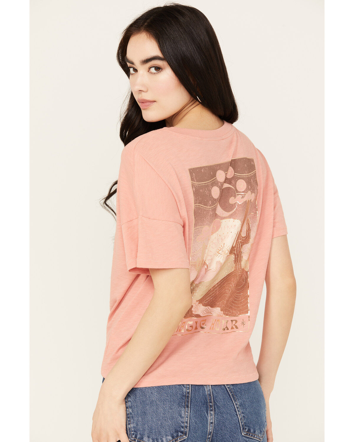 Image #1 - Shyanne Women's Magic Hour Short Sleeve Graphic Tee, , hi-res