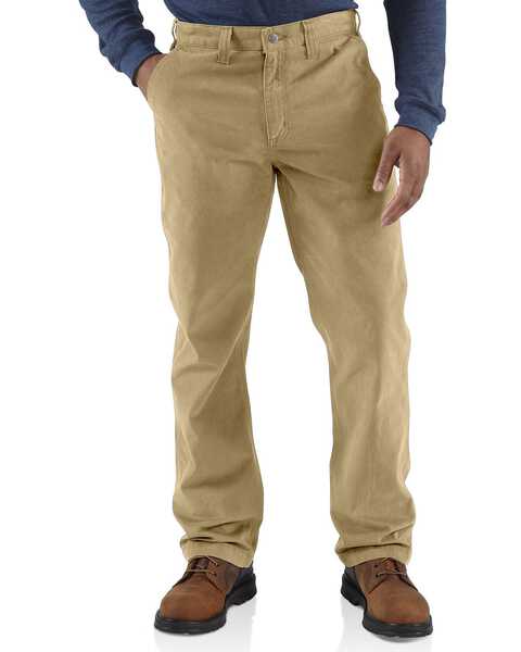 Image #1 - Carhartt Men's Rugged Work Khaki Pants, , hi-res