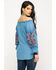 Image #2 - Honey Creek by Scully Women's Avalanche Peasant Blouse, , hi-res