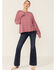 Free People Women's Ready for This Knit Top, Purple, hi-res