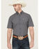 Image #1 - Ariat Men's Pro Series Caspian Plaid Print Short Sleeve Button-Down Western Shirt - Tall, , hi-res