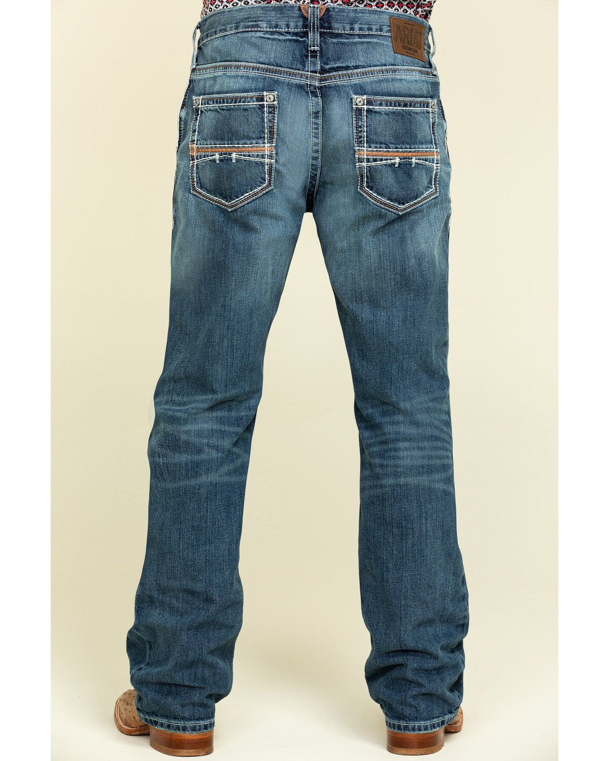men's regular fit bootcut jeans