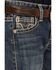 Image #2 - Rock & Roll Denin Boys' Bootcut Stretch Denim Jeans, Blue, hi-res