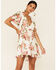 Image #1 - Show Me Your Mumu Women's Rose Print Virginia Dress, White, hi-res