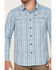 Image #3 - Columbia Men's Silver Ridge Balanced Plaid Long Sleeve Button-Down Western Shirt , Blue, hi-res