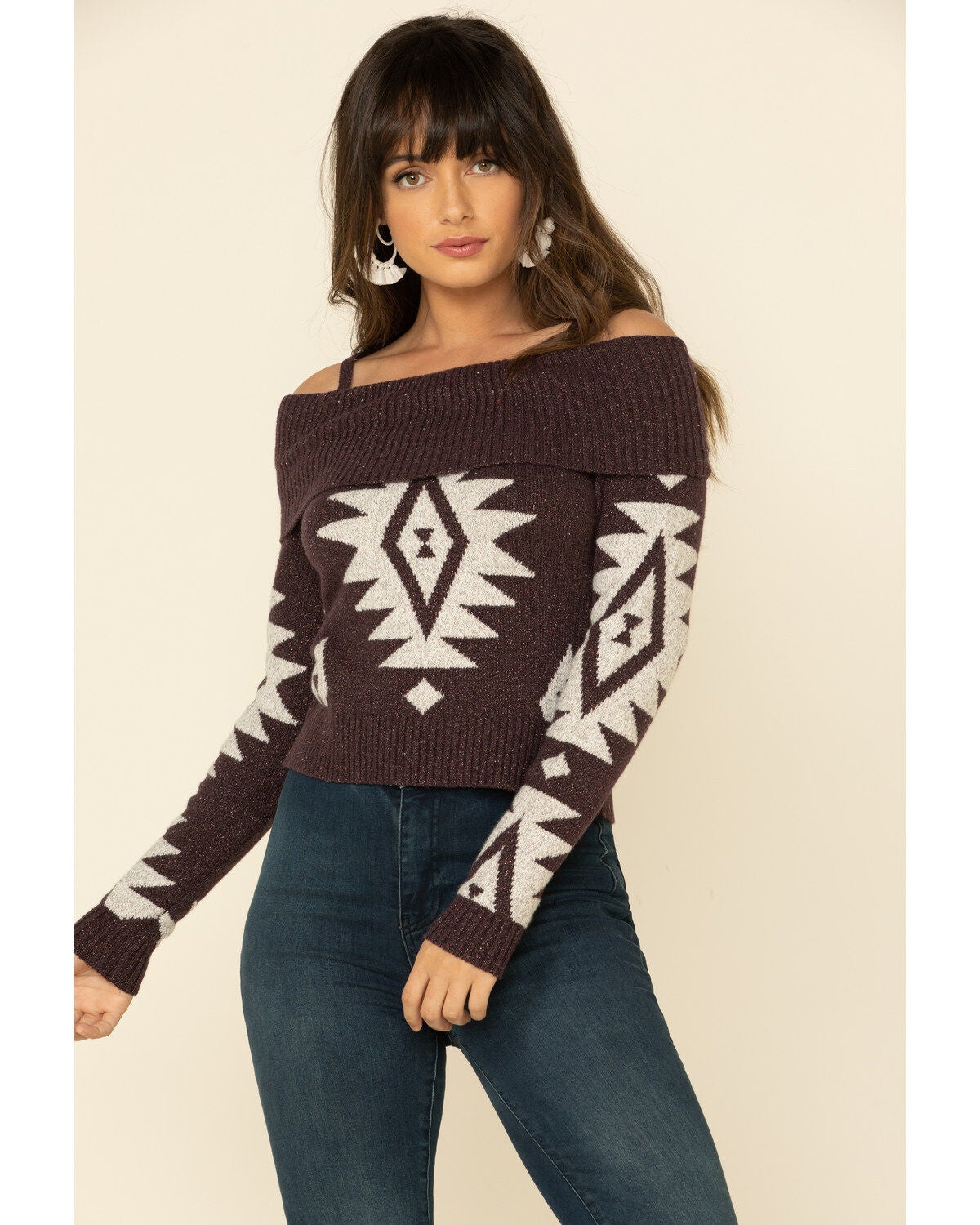 Shyanne Women's Aztec Fringe Off 