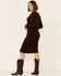 Image #4 - Tasha Polizzi Women's Lexi Midi Dress, Brown, hi-res