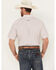 Image #4 - Ariat Men's Anson Plaid Print Classic Fit Short Sleeve Button-Down Western Shirt, , hi-res