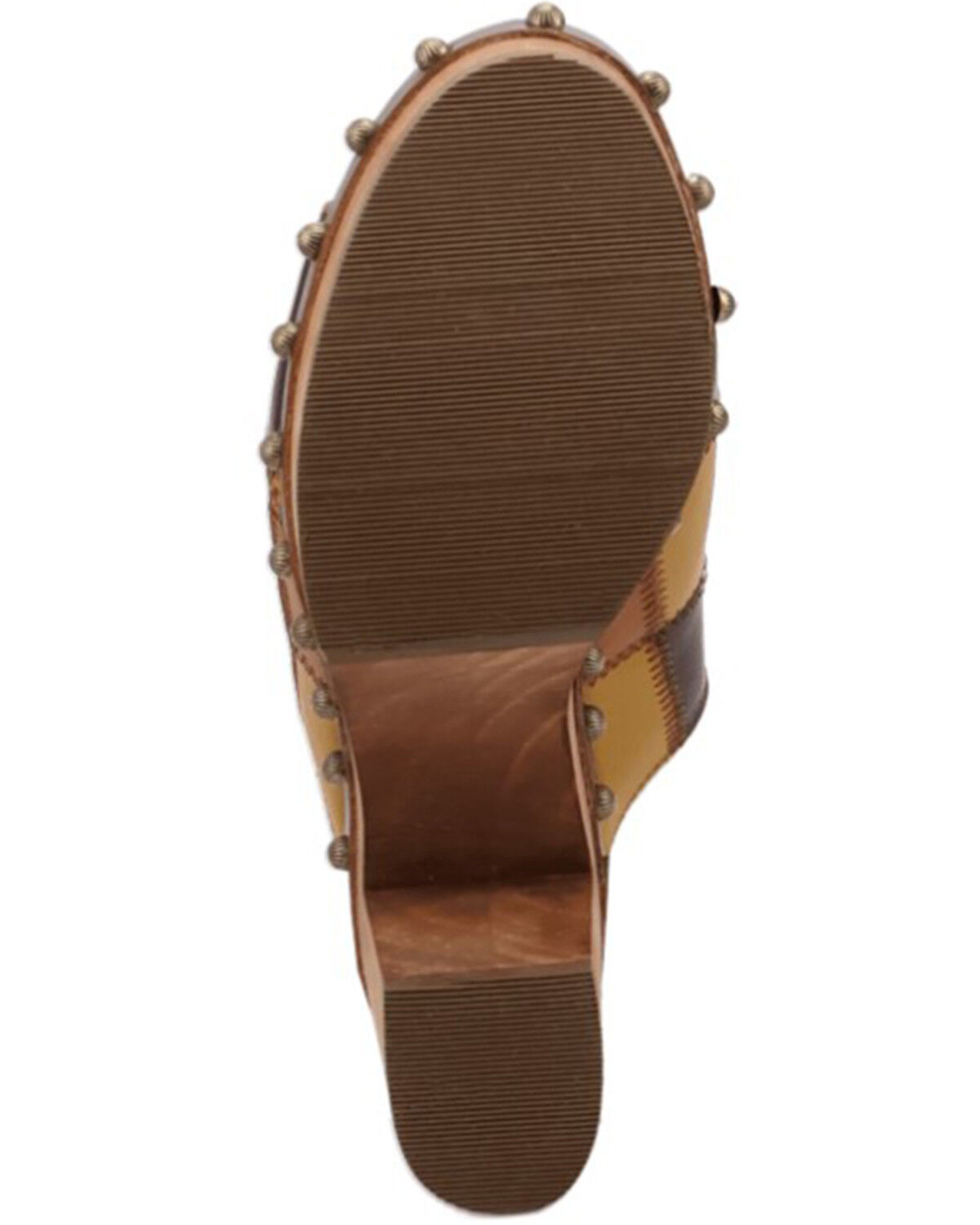 Image #7 - Dingo Women's Mosaic Wooden Sandals, Multi, hi-res